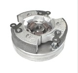 Set saboti ambreiaj plecare + suport (oala) moped Piaggio Boss - Boxer - Bravo - Ciao - Grillo - Si - Si Mix 2T AC 50cc (modele vara variator)