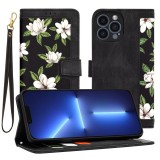 Husa personalizata fete iPhone 13 Pro Max Techsuit FlipCraft, negru