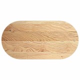 Cumpara ieftin Blat de masa 120x60x4 cm lemn masiv de stejar oval
