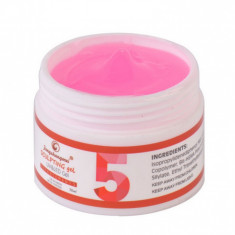 Gel UV pentru constructii unghii No.5 FSM, 15 g, Rose foto