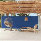 Cumpara ieftin Copertină laterală retractabilă de terasă, albastru, 180x600 cm