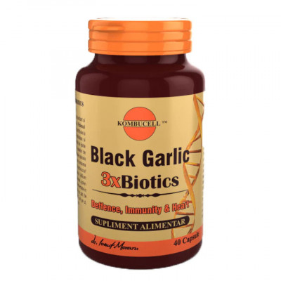 Black garlic 3xbiotics 40cps foto