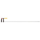 Clama tip F pentru lemn 120 x 1500 mm, ghidaj otel, maner ergonomic