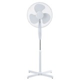 Ventilator cu picior, 40 W, 120 cm, 3 viteze, miscare oscilatoare, Alb, Vtac