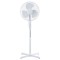 Ventilator cu picior, 40 W, 120 cm, 3 viteze, miscare oscilatoare, Alb