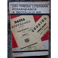 AUREL PETRESCU - DIN PRESA LITERARA ROMANEASCA A SECOLULUI XIX