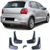 Set de aparatori de noroi fata si spate, negre, potrivite pentru VW Polo 5 facelift 6C din 14-17 Performance AutoTuning