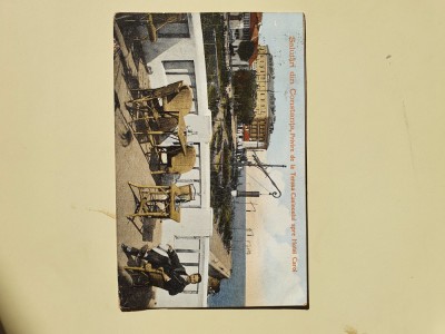 Carte poștală, anul 1912 Constanța, Rom&amp;acirc;nia foto