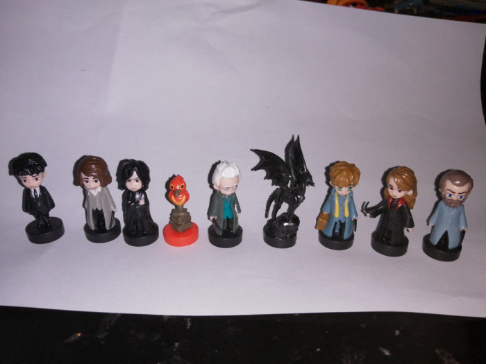 bnk jc Wizzis Harry Potter si Fantastic Beasts - lot 9 figurine mici