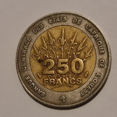 Africa de vest - 250 francs 1992