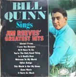 Disc vinil, LP. Bill Quinn Sings Jim Reeves&#039; Greatest Hits-BILL QUINN