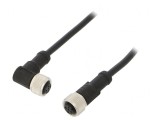 Cablu pentru senzori și automatizări M12-M12 1m