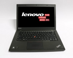 Laptop Lenovo ThinkPad T440, Intel Core i5 Gen 4 4200U 1.6 GHz, 8 GB DDR3, 256 GB SSD, WI-FI, Bluetooth, Webcam, Tastatura Iluminata, Display 14inch 1 foto