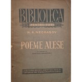 N. A. Necrasov - Poeme alese (Editia: 1953)
