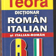 Dictionar Italian-Roman si Roman-Italian 550 pag.