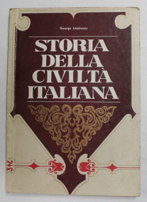 STORIA DELLA CIVILTA ITALIANA di GEORGE LAZARESCU , 1977 foto