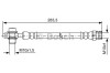 Conducta / cablu frana VW TIGUAN (5N) (2007 - 2016) BOSCH 1 987 481 736