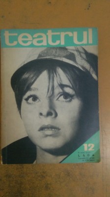 Revista Teatrul, Nr. 12, Anul X, Decembrie 1965 foto