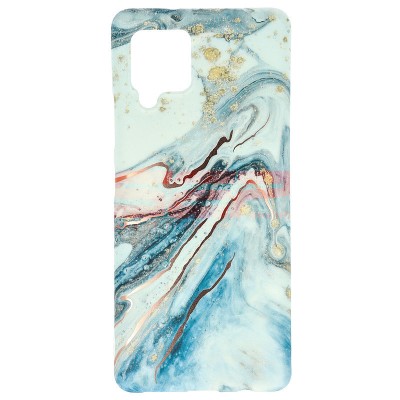 Toc TPU IMD Matte Gold Samsung Galaxy A42 5G Design 04 foto