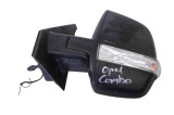 Oglinda Laterala Stanga Opel Combo Tour X12 2014, OEM 95511500, Negru/Portocaliu