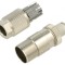 Conector M12 PIN: 8 tată pentru cablu IDC