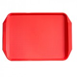 Tava autoservire rosie, 35 x 25 cm