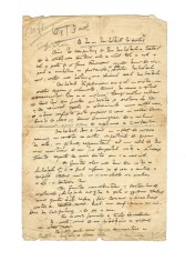 Nicolae Iorga, Manuscris