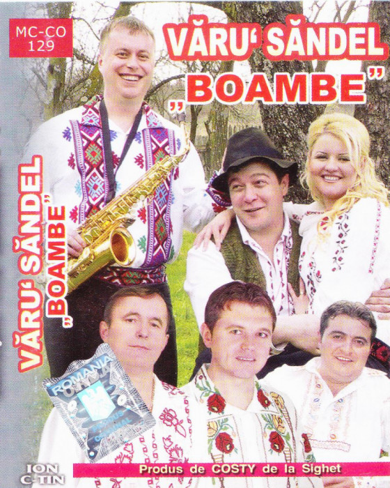 Caseta audio: Văru&#039; Săndel &ndash; Boambe ( originala, stare foarte buna )