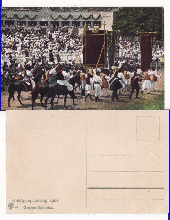 Bucovina- Grupa Bucovina-tipuri, port popular, rara