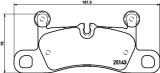 BREMBO P 65 042 PRIME LINE set placute frana,frana disc