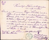A2204 Licență bisericească de căsătorie, 1875, Pesac, județul Timiș, Banat