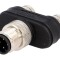 Adaptor MOLEX M12 tată la 2x M8 mamă IP68 pentru DeviceNet/CANopen, cod 1200890031