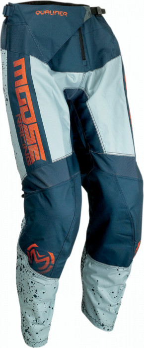 Pantaloni atv/cross MooseRacing Qualifier, culoare albastru petrol/gri, marime 3 Cod Produs: MX_NEW 29019625PE