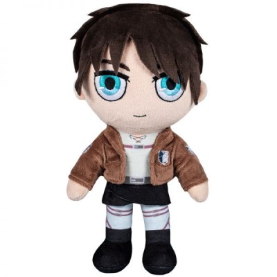 Jucarie din plus Eren Yeager, Attack on Titan, 28 cm foto