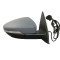 Oglinda usa exterioara VW EOS (1F), 11.2010-2015, View Max, partea dreapta, reglare electrica; grunduit; incalzit; sticla convexa; geam cromat; 6 pin