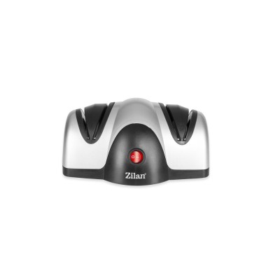 Ascutitor de cutite electric Zilan ZLN2168 Gri, cu doua nivele de ascutire, 40W, usor de curatat foto