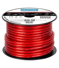 Cablu putere Profesional 6GA 7.8mm/13.29mm2 Cupru rosu 1m Peiying foto