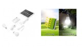 Cumpara ieftin Kit Solar 5.5W Monocristalin Breckner cu 2 Becuri LED, USB, 5000mAh, Autonomie 14h, IP45