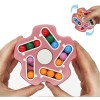 Jucarie antistres Magic Bean, model cub, forma stea, culoare roz, potrivită pentru toate v&acirc;rstele, eMazing