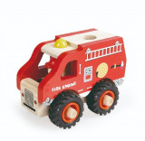 Masina de pompieri din lemn Egmont, Egmont Toys