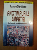 ANOTIMPURILE EMPATIEI de RUXANDRA GHERGHINESCU , PREZINTA SUBLINIERI