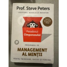 Paradoxul cimpanzeului, Programul de management al mintii - Steve Peters
