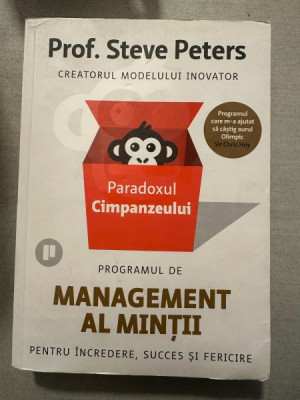 Paradoxul cimpanzeului, Programul de management al mintii - Steve Peters foto