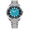 Ceas barbatesc BENYAR 5211, automatic, mecanic, cadran cu lumina nocturna, 5Bar, calendar complet, otel inoxidabil