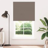 Jaluzea cu role opace cafea 120x210 cm lățime țesătură 116,6 cm