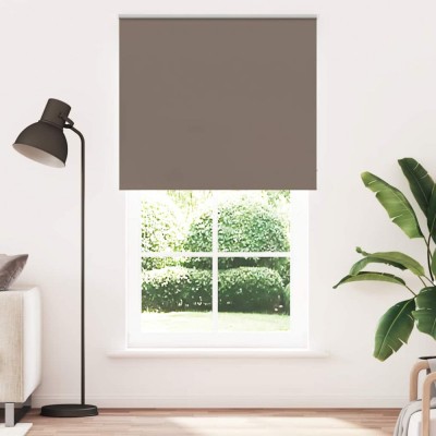 vidaXL Jaluzea cu role opace cafea 120x210 cm lățime țesătură 116,6 cm 4011054 foto