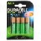 Acumulator R6, 1.2V, 2500mAh, Ni-MH, DURACELL - DURACELL 2500MAH BLISTER B4