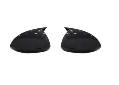 Capace oglinzi Batman style Opel Corsa D E 2006-2019 negru lucios foto