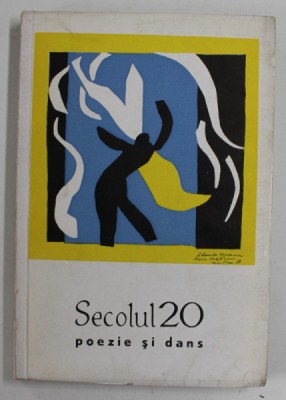 SECOLUL 20 , REVISTA DE LITERATURA UNIVERSALA , SUBIECT : POEZIE SI DANS , NR. 1 , 1968 foto