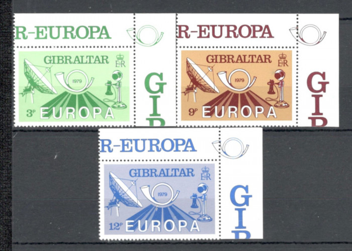 Gibraltar.1979 EUROPA-Istoria PTT SE.474
